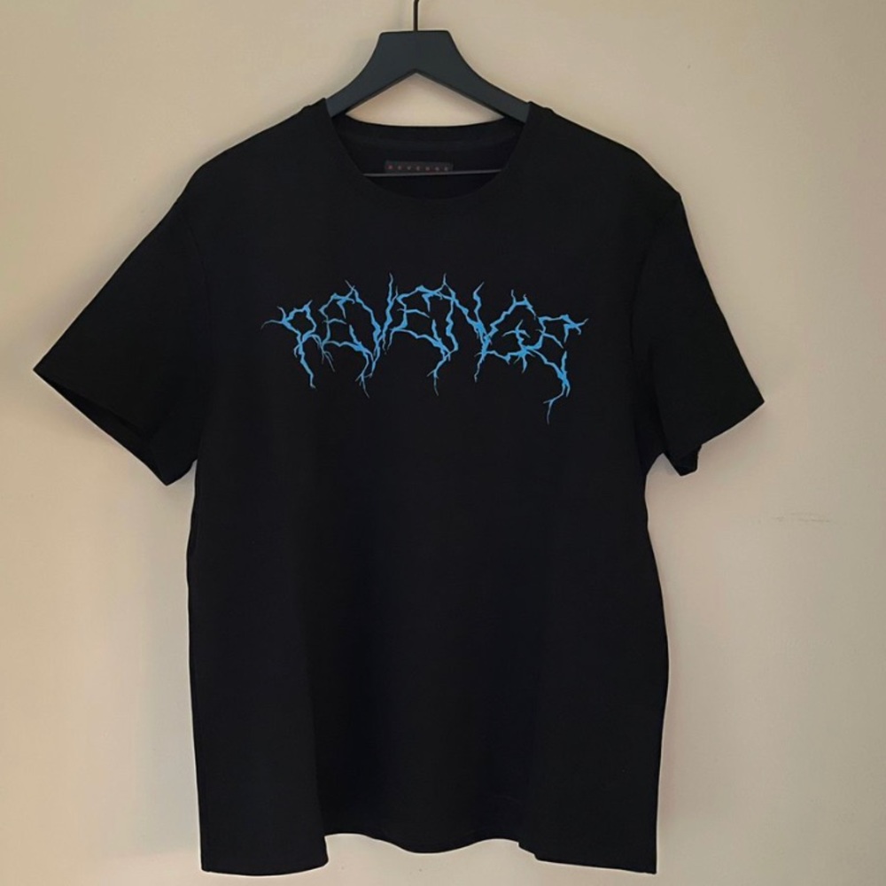 Revenge black lightning tee